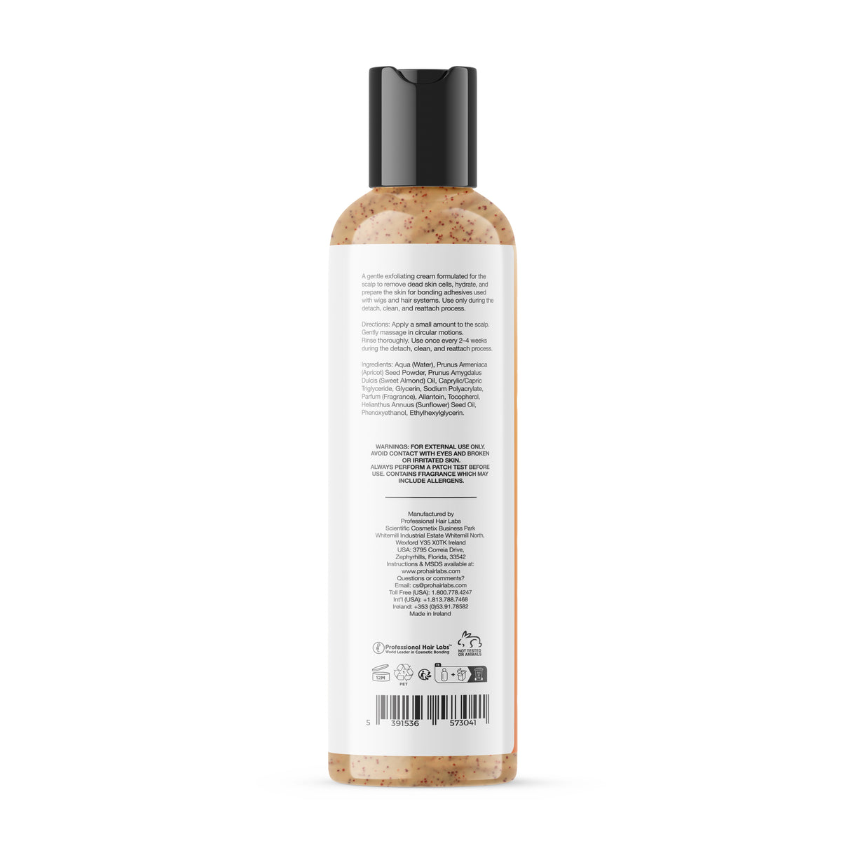 GHOSTBOND Scalp Exfoliator Cream Apricot (236ml)