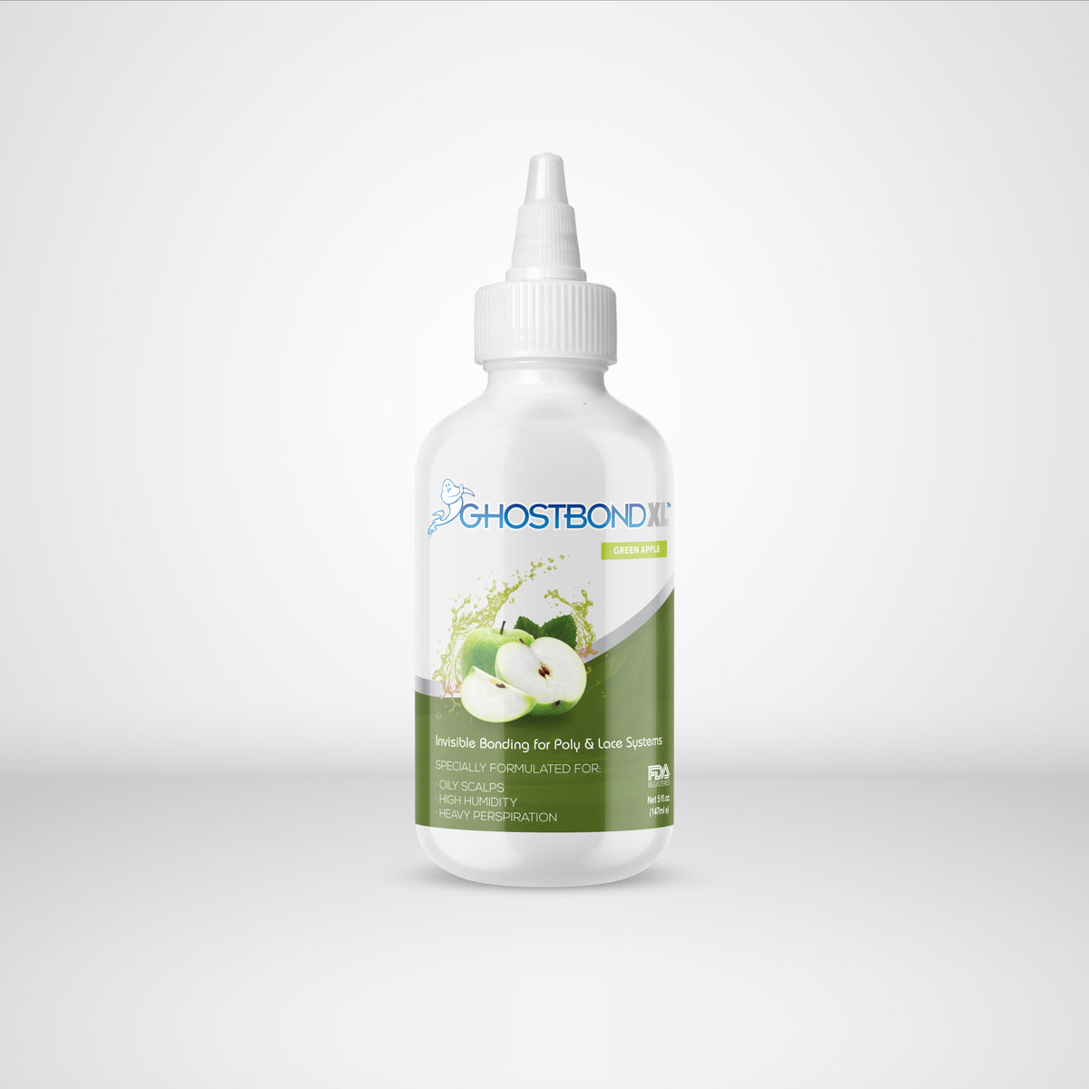 Ghostbond hair product bottle on a white background