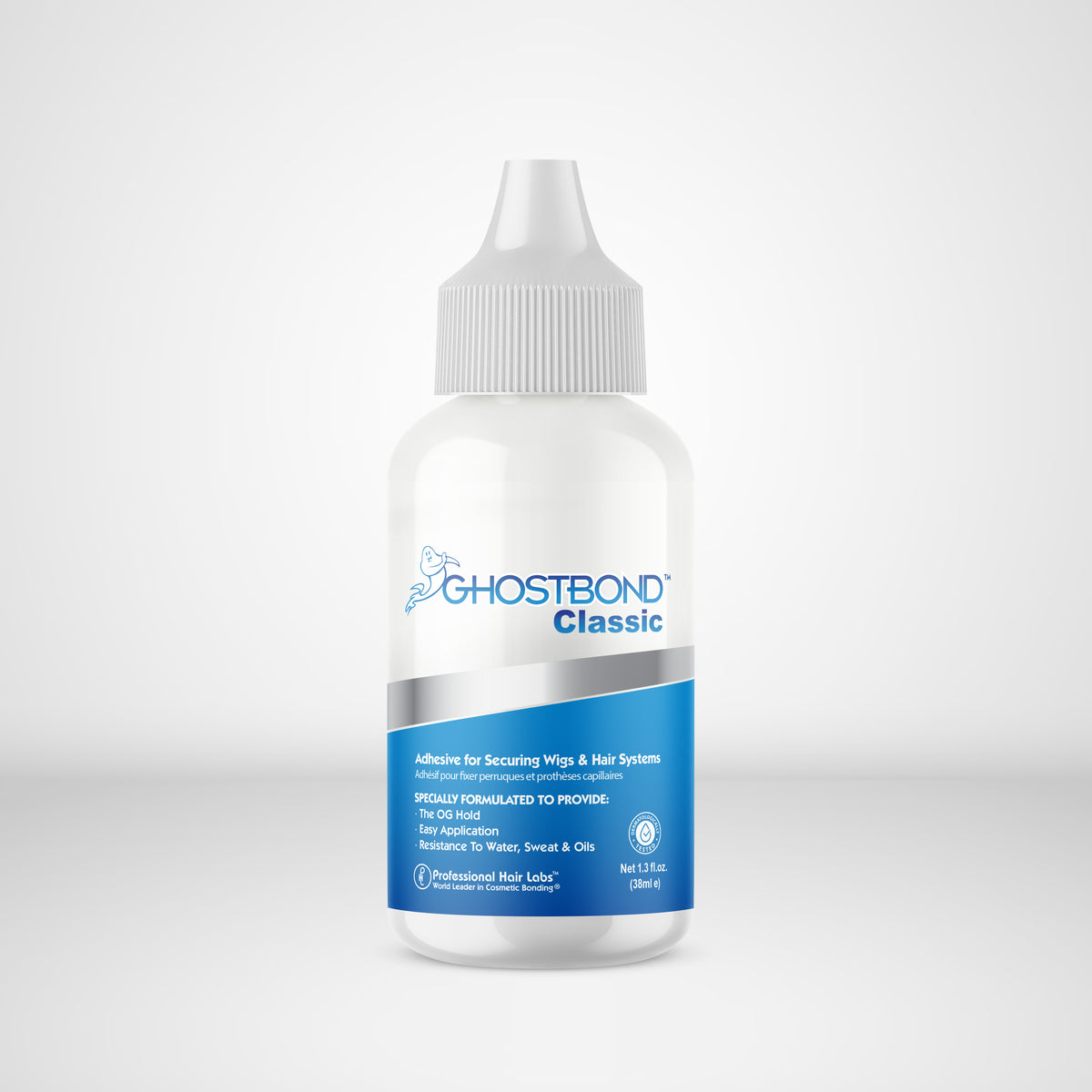 Ghostbond Classic adhesive bottle on a white background