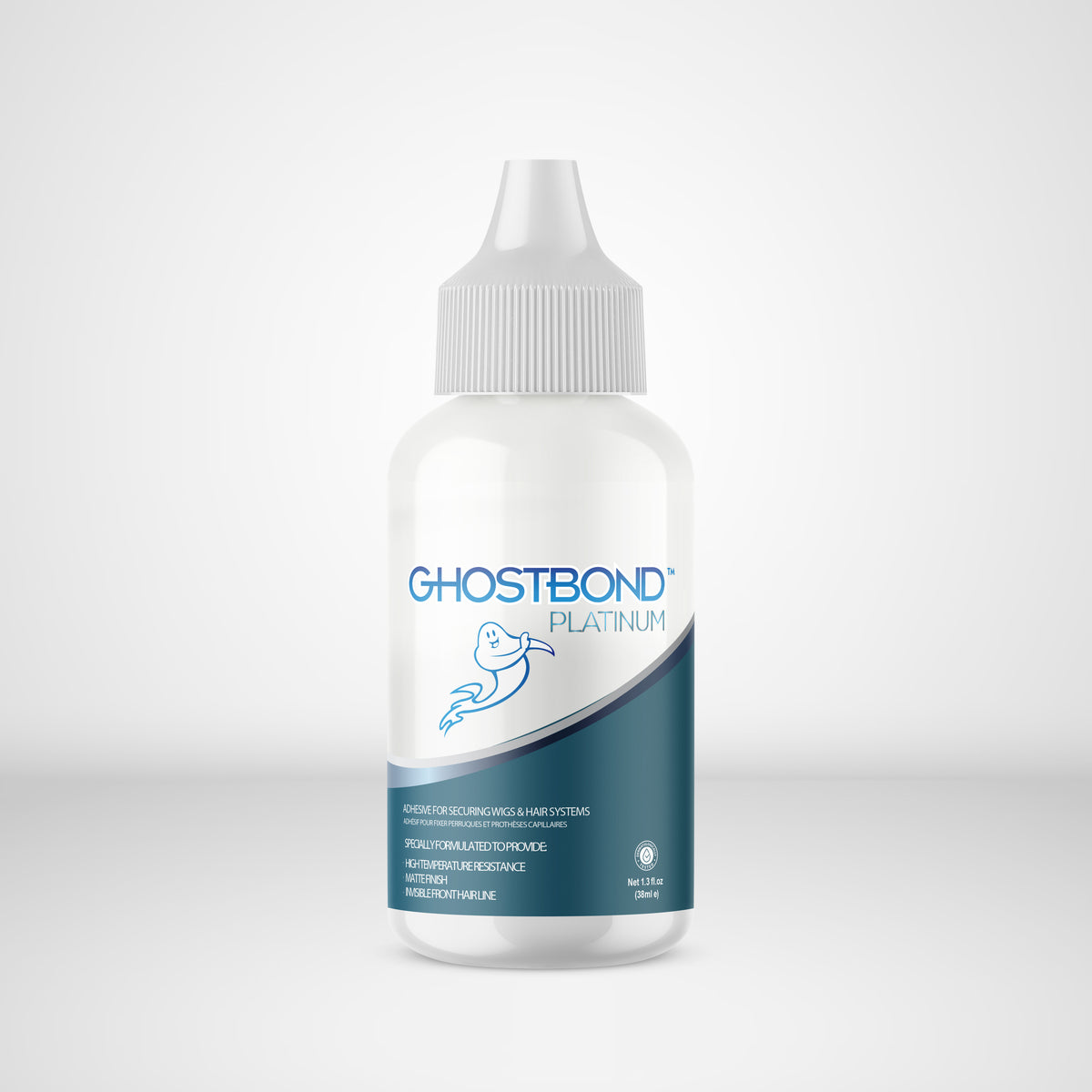 Ghostbond Platinum bottle on a white background