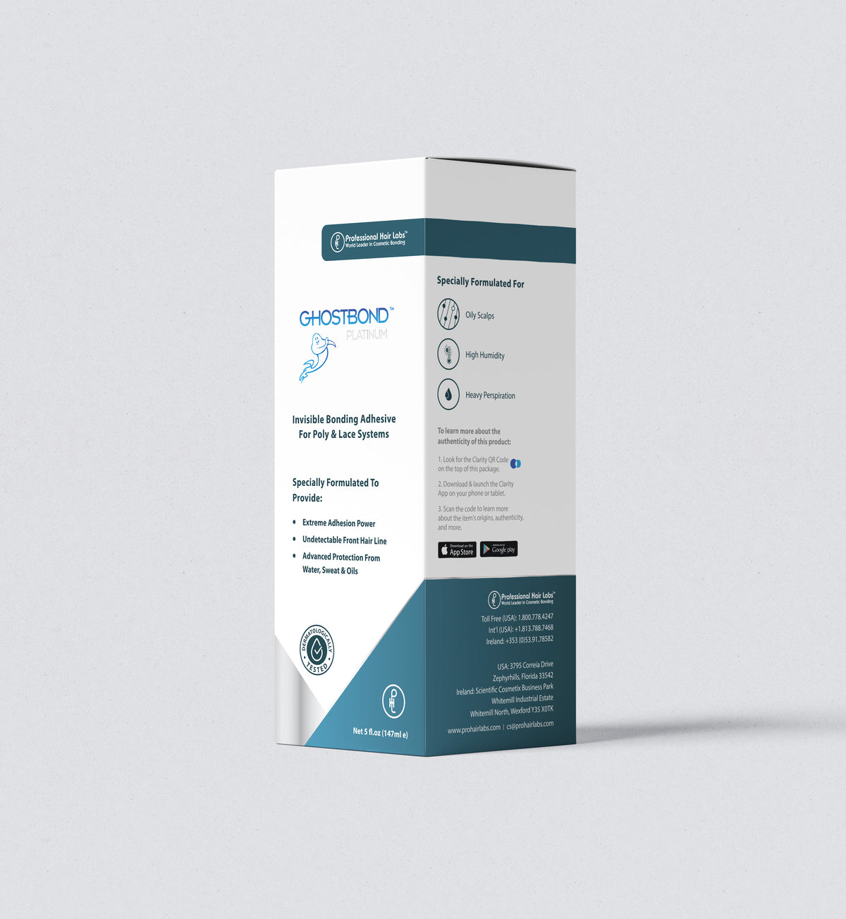 Ghostbond product packaging on a white background