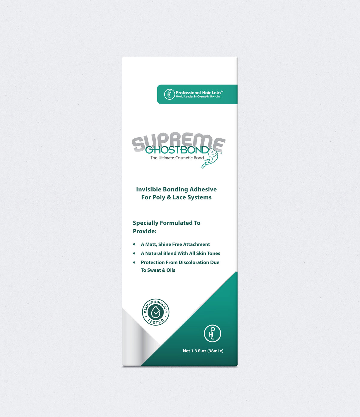 Ghostbond Supreme adhesive packaging on a white background