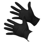 Powder Free Black Nitrile Gloves image 0
