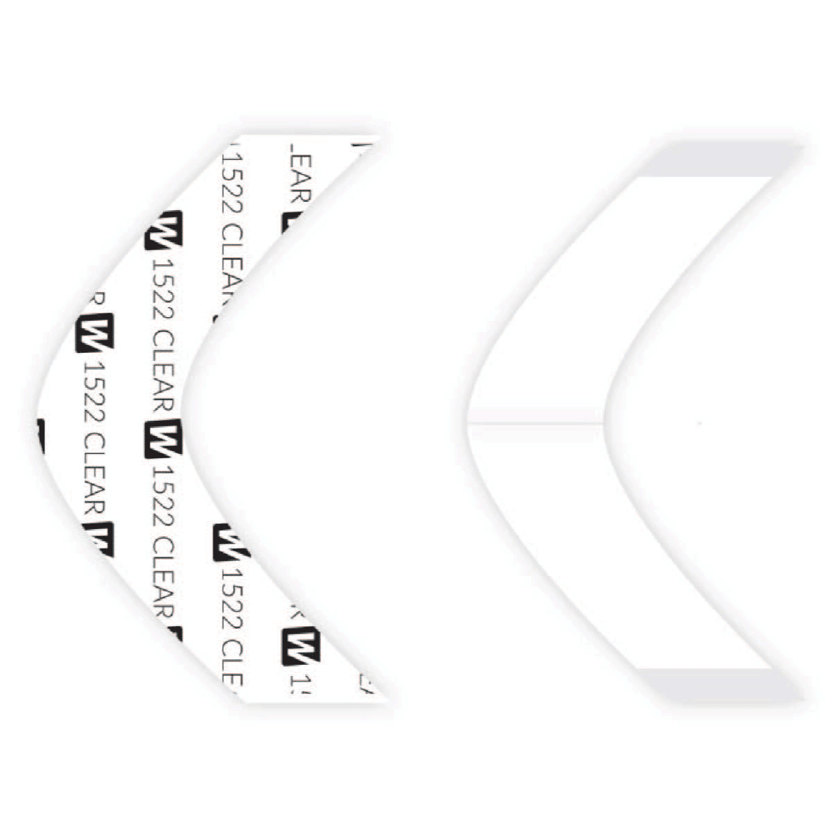 1522 Clear™ Tape Contours - AA, 36 Pack image