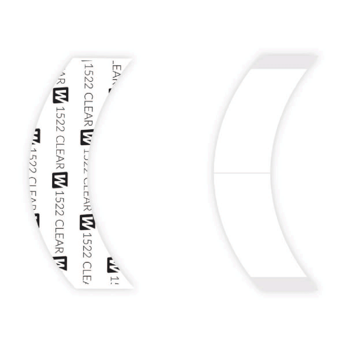 1522 Clear™ Tape Contours - CC, 36 Pack image