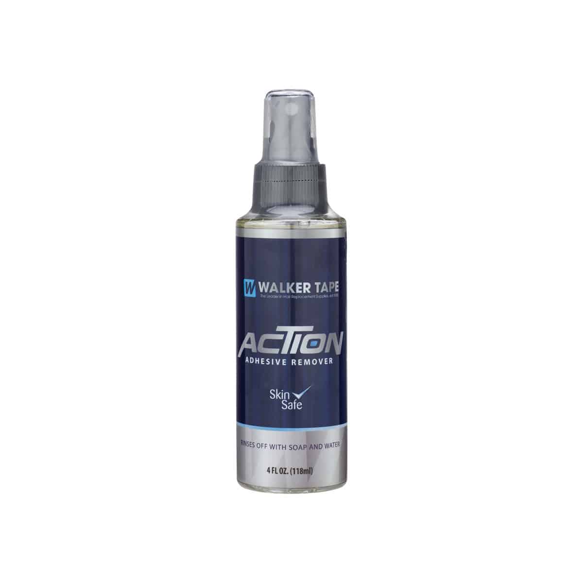 Walker Tape Action Adhesive Remover bottle on a white background