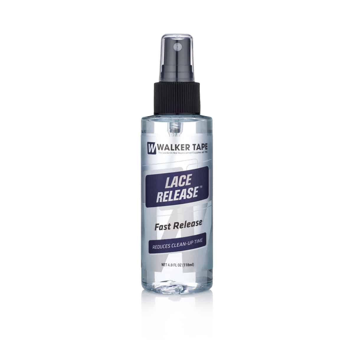 Walker Tape lace release spray bottle on a white background