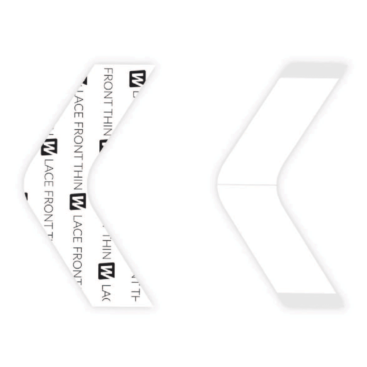Lace Front Thin™ Tape Contours - B, 36 Pack image
