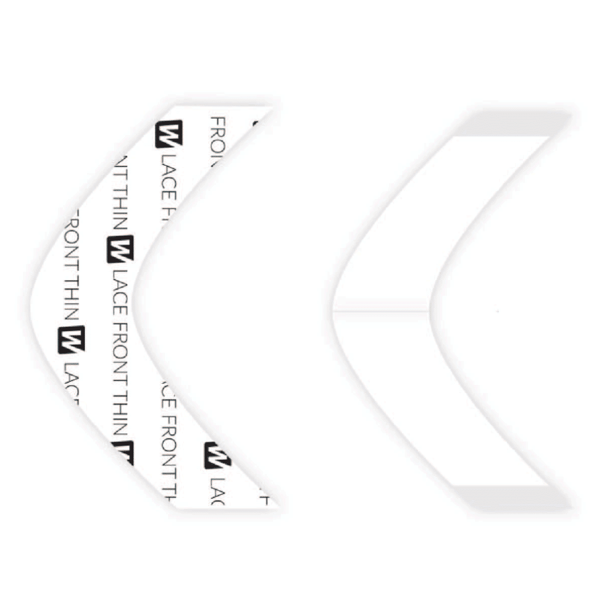 Lace Front Thin™ Tape Contours - AA, 36 Pack image