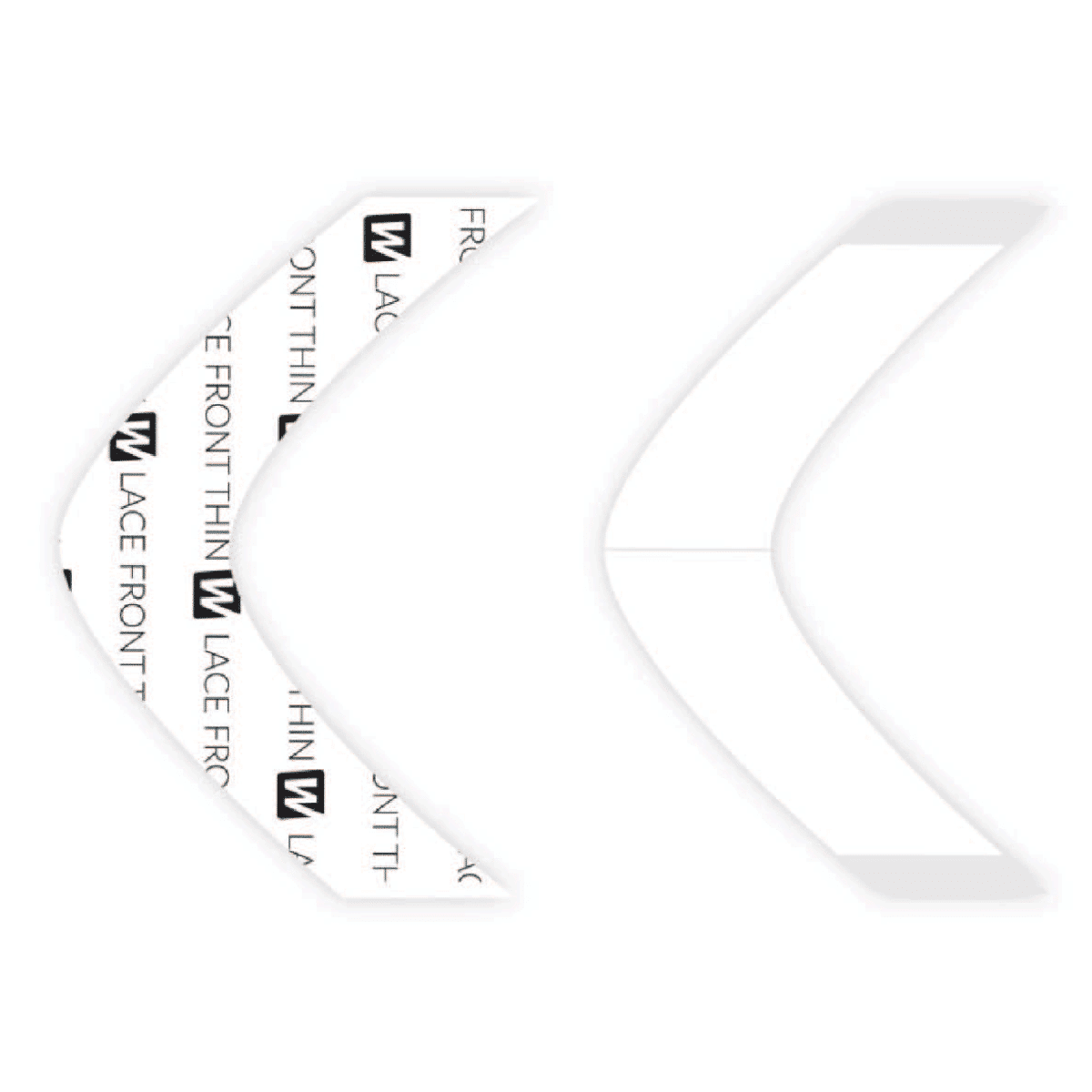 Lace Front Thin™ Tape Contours - BB, 36 Pack image